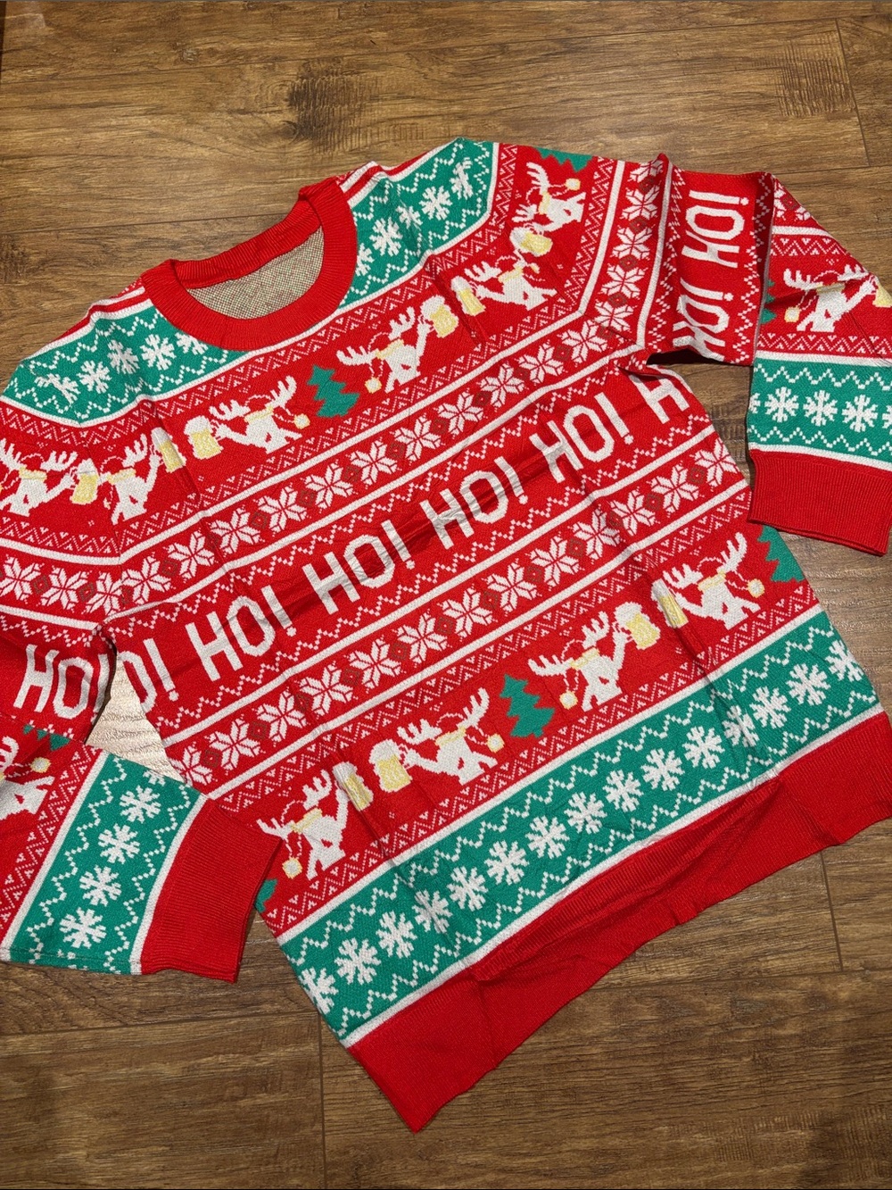 Christmas Reindeer party sweater